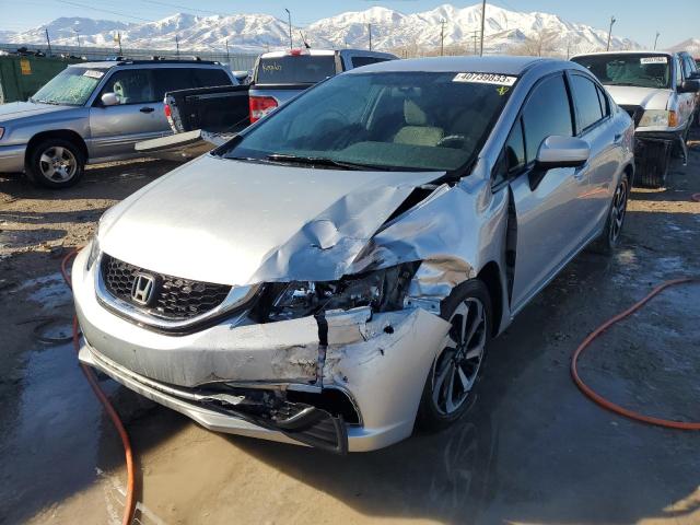 HONDA CIVIC LX 2014 with VIN 19XFB2F51EE049709 - Photo from auction