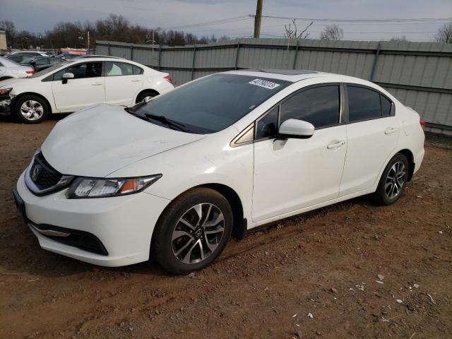 HONDA CIVIC EX 2015 with VIN 2HGFB2F86FH501798 - Photo from auction