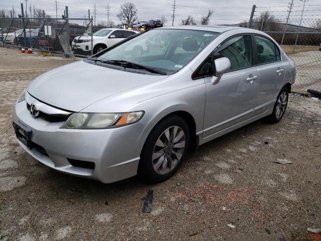 Photo 1 from auction – 2009 HONDA CIVIC EX with VIN 19XFA168X9E004541