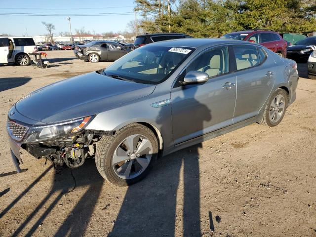 KIA OPTIMA HYB 2015 with VIN KNAGN4AD6F5090384 - Photo from auction