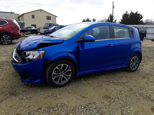 CHEVROLET SONIC LT 2017 with VIN 1G1JD6SB8H4130700 - Photo from auction