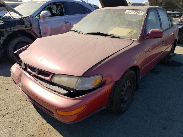 TOYOTA COROLLA DX 1996 with VIN 1NXBB02E7TZ501259 - Photo from auction