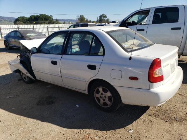 Photo 2 from auction – 2002 HYUNDAI ACCENT GL with VIN KMHCG45C12U374692