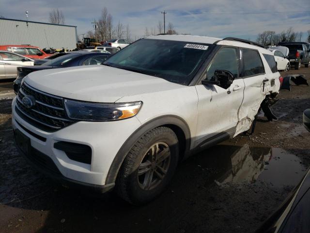 FORD EXPLORER X 2021 with VIN 1FMSK8DH2MGB02779 - Photo from auction