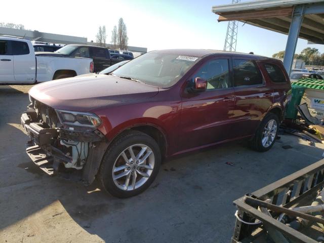 DODGE DURANGO GT 2021 with VIN 1C4RDJDG2MC602413 - Photo from auction
