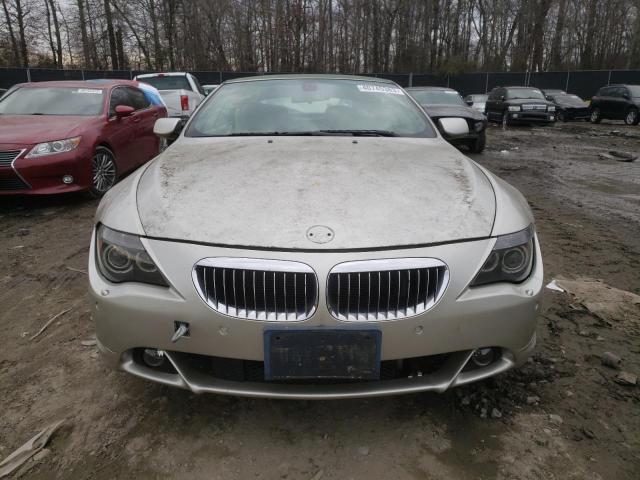 Photo 5 from auction – 2005 BMW 645 CI AUT with VIN WBAEK73435B323362