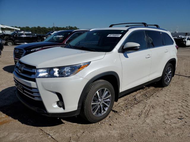 Photo 1 from auction – 2019 TOYOTA HIGHLANDER with VIN 5TDJZRFH1KS927634