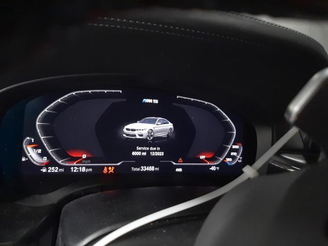 Photo 9 from auction – 2020 BMW M5 BASE with VIN WBSJF0C04LCD32309