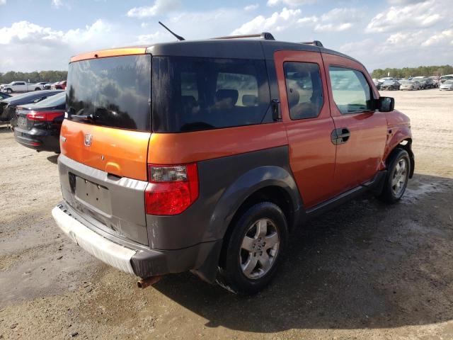 Photo 3 from auction – 2004 HONDA ELEMENT EX with VIN 5J6YH18534L009887