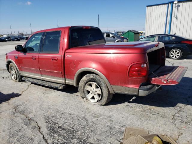 Photo 2 from auction – 2002 FORD F150 SUPER with VIN 1FTRW07L12KD04533