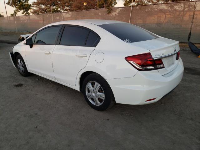 Photo 2 from auction – 2014 HONDA CIVIC LX with VIN 19XFB2F5XEE211191