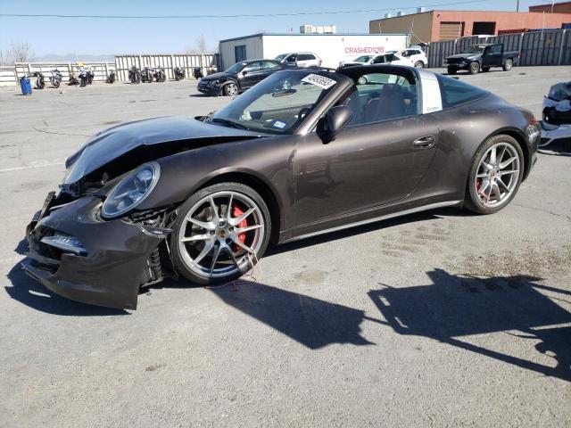PORSCHE 911 TARGA 2015 with VIN WP0BB2A92FS135053 - Photo from auction