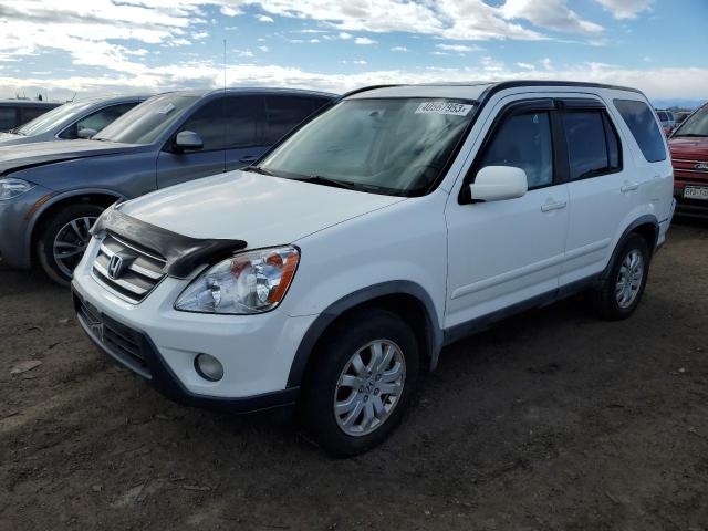 HONDA CR-V SE 2005 with VIN JHLRD78975C045842 - Photo from auction
