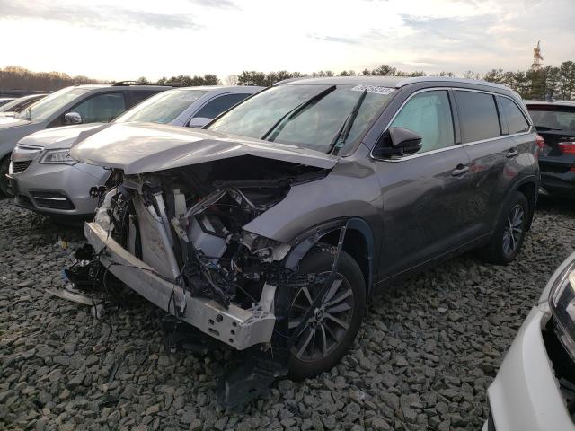 TOYOTA HIGHLANDER 2018 with VIN 5TDJZRFH7JS552024 - Photo from auction