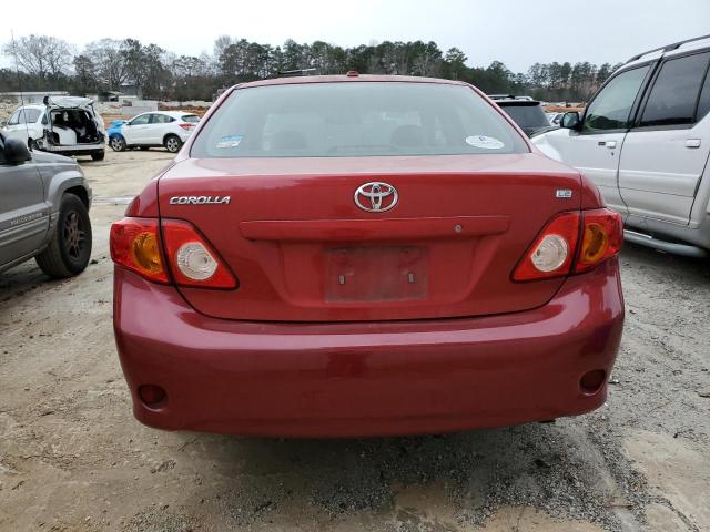 Photo 6 from auction – 2009 TOYOTA COROLLA BA with VIN 2T1BU40E99C149607