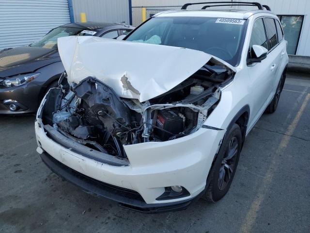 TOYOTA HIGHLANDER 2016 with VIN 5TDJKRFH1GS351085 - Photo from auction