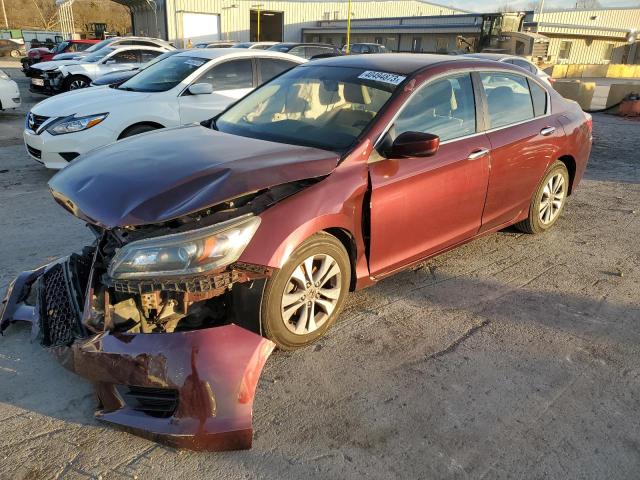 HONDA ACCORD LX 2014 with VIN 1HGCR2F38EA060546 - Photo from auction