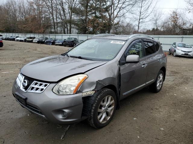 NISSAN ROGUE S 2012 with VIN JN8AS5MV7CW372152 - Photo from auction