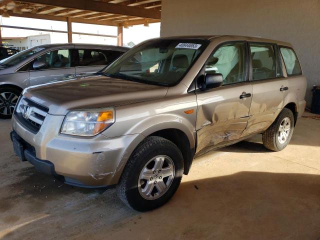 HONDA PILOT LX 2007 مع رقم تعريف المركبة 5FNYF18147B022938 - صورة من المزاد
