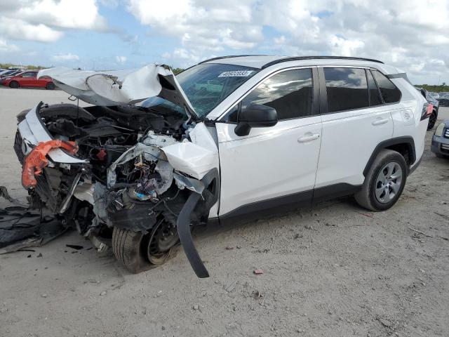 TOYOTA RAV4 LE 2020 with VIN 2T3H1RFV8LC043946 - Photo from auction