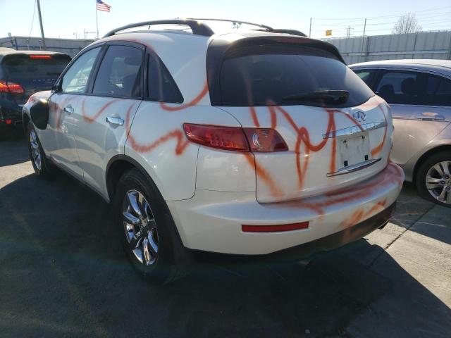 Photo 2 from auction – 2004 INFINITI FX35 with VIN JNRAS08UX4X106166