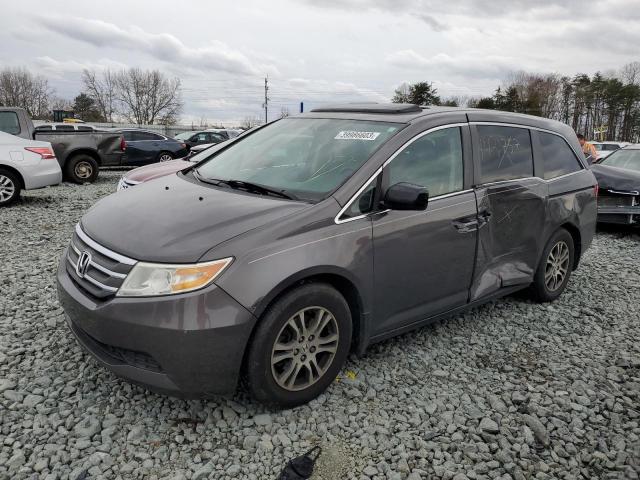 HONDA ODYSSEY EX 2011 with VIN 5FNRL5H64BB026724 - Photo from auction