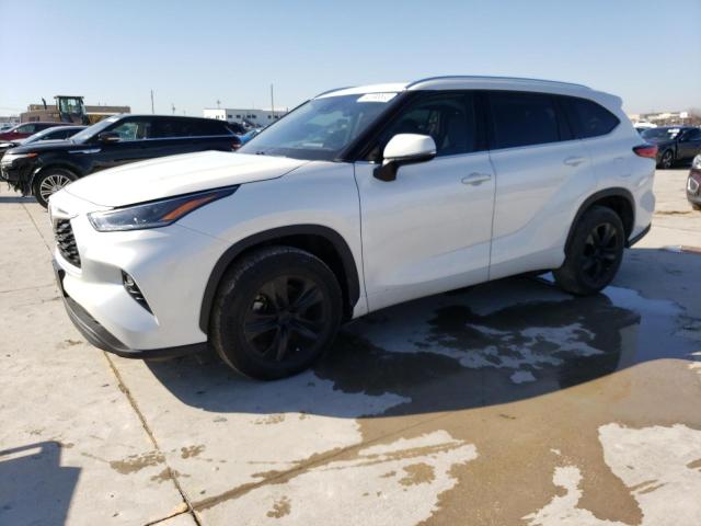 TOYOTA HIGHLANDER 2021 with VIN 5TDGZRAH7MS529011 - Photo from auction