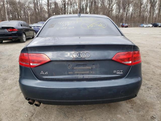 Photo 6 from auction – 2009 AUDI A4 PREMIUM with VIN WAUSF78KX9N024728