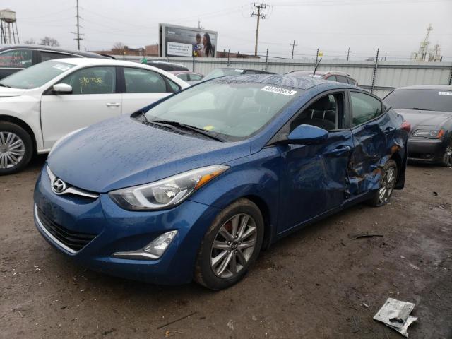 HYUNDAI ELANTRA SE 2016 with VIN KMHDH4AE3GU544633 - Photo from auction