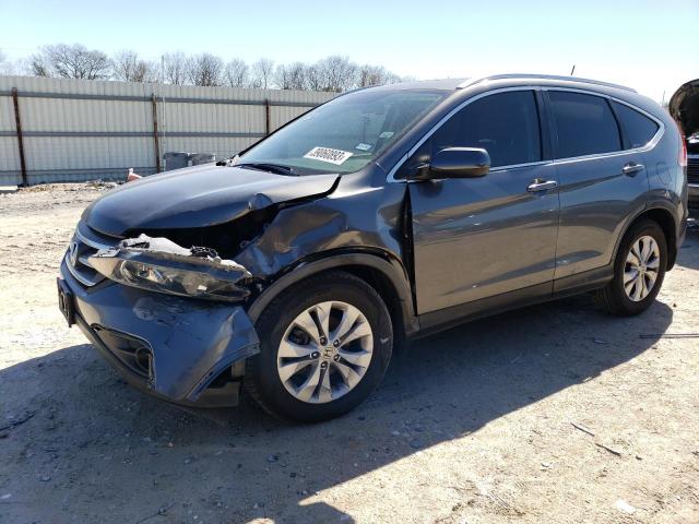 HONDA CR-V EXL 2012 with VIN JHLRM4H74CC015059 - Photo from auction