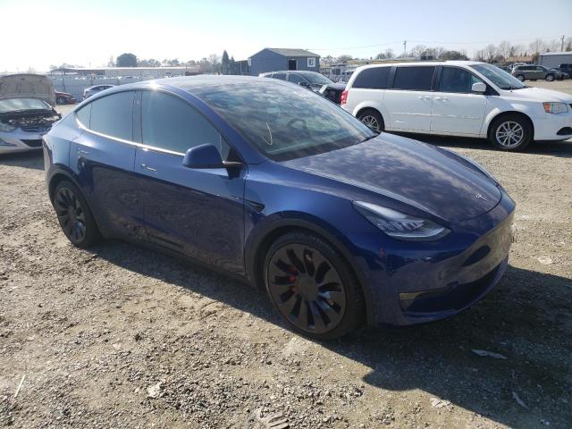 Photo 4 from auction – 2021 TESLA MODEL Y with VIN 5YJYGDEF5MF098808