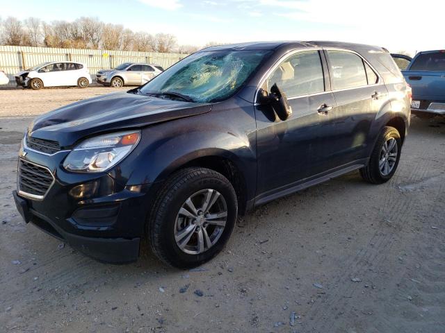 CHEVROLET EQUINOX LS 2017 with VIN 2GNALBEK6H1541045 - Photo from auction