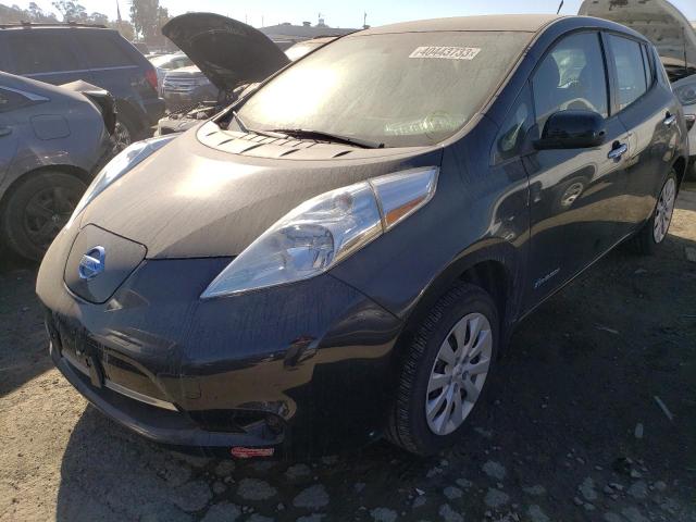 NISSAN LEAF S 2017 with VIN 1N4BZ0CP3HC306438 - Photo from auction