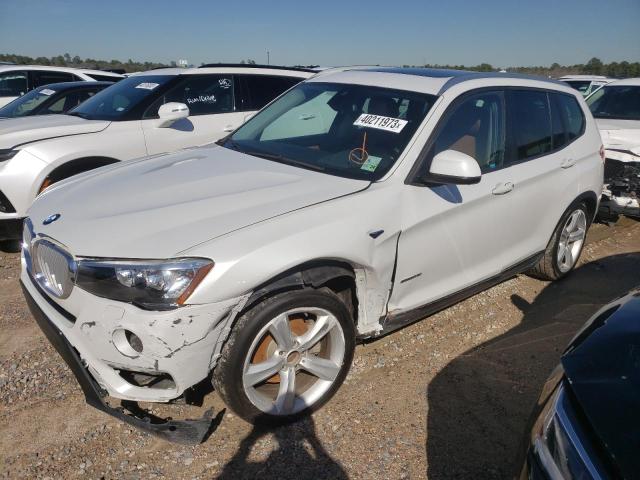 BMW X3 SDRIVE2 2017 with VIN 5UXWZ7C30H0V93626 - Photo from auction