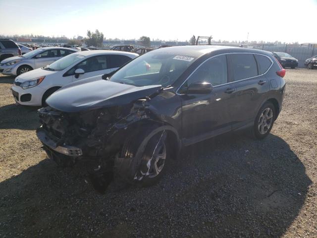 HONDA CR-V EXL 2017 with VIN 7FARW1H81HE028252 - Photo from auction