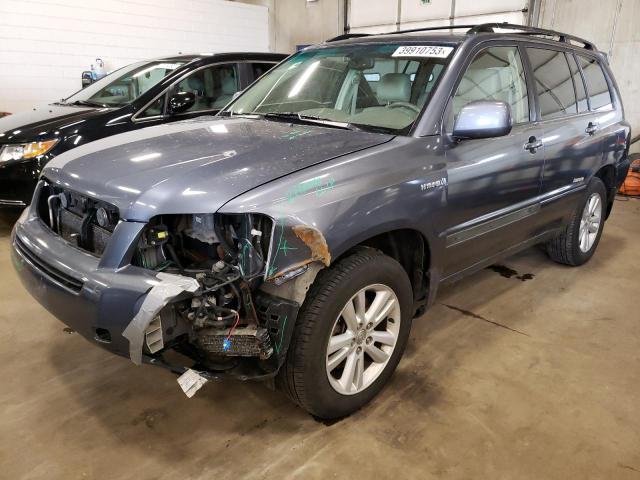 TOYOTA HIGHLANDER 2007 with VIN JTEDW21AX70021852 - Photo from auction