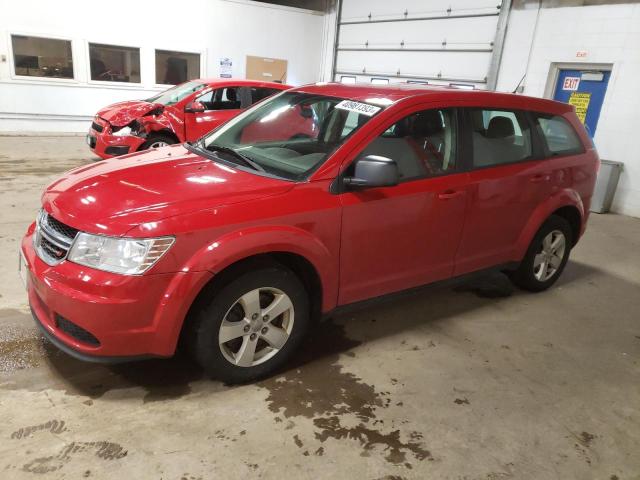 DODGE JOURNEY SE 2013 with VIN 3C4PDCAB2DT509374 - Photo from auction