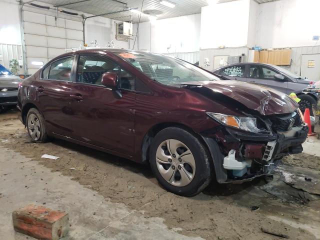 Photo 4 from auction – 2013 HONDA CIVIC LX with VIN 19XFB2F52DE096875