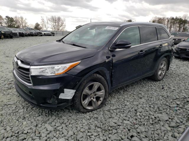 TOYOTA HIGHLANDER 2014 with VIN 5TDDKRFH2ES044809 - Photo from auction