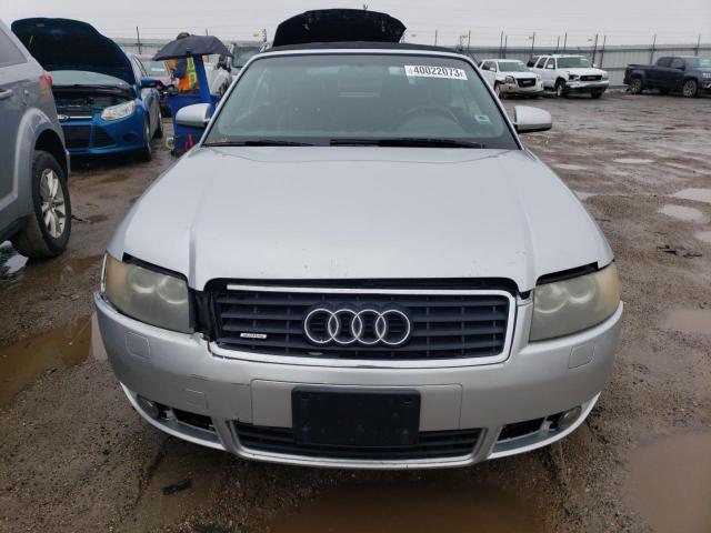 Photo 5 from auction – 2006 AUDI A4 CABRIOL with VIN WAUDT48H66K009757