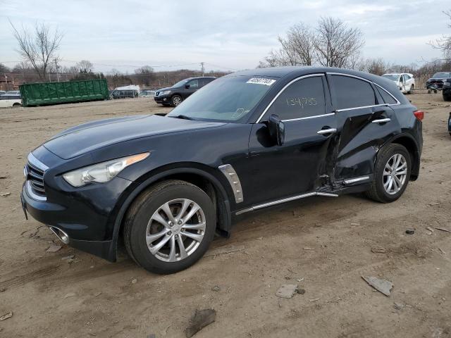 INFINITI FX35 2012 with VIN JN8AS1MW5CM151596 - Photo from auction