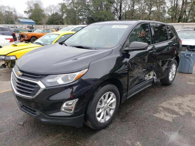CHEVROLET EQUINOX LS 2019 with VIN 3GNAXHEV2KL332442 - Photo from auction