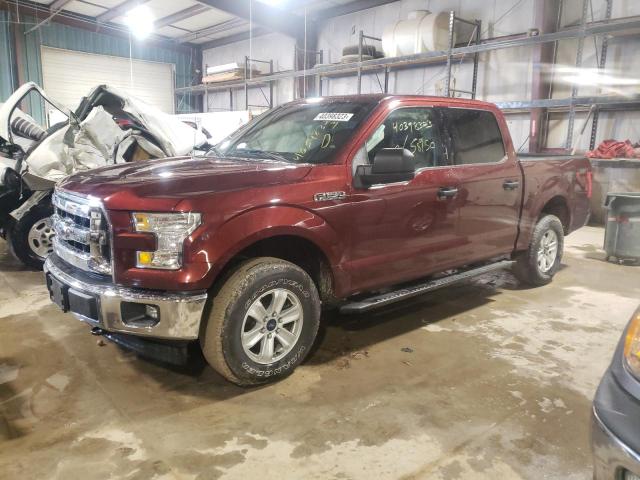 FORD F150 SUPER 2017 with VIN 1FTEW1E80HFC04878 - Photo from auction