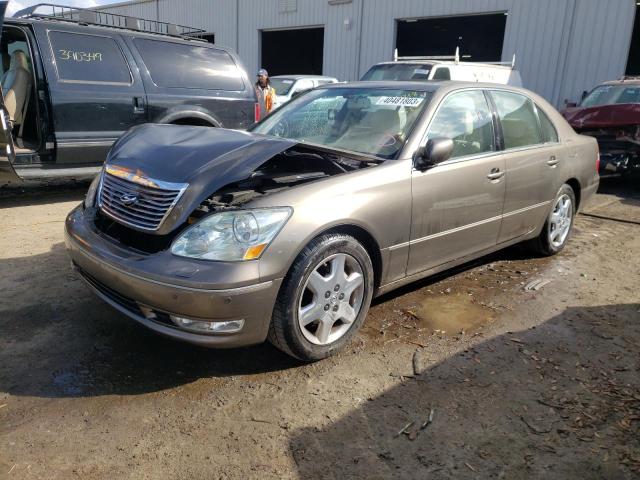 LEXUS LS 430 2005 with VIN JTHBN36F755005289 - Photo from auction