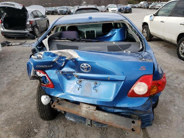 Photo 6 from auction – 2009 TOYOTA COROLLA BA with VIN 2T1BU40E59C148793