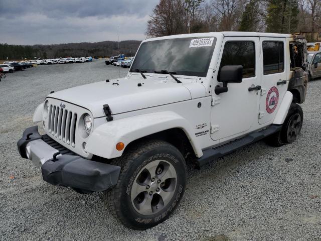 JEEP WRANGLER U 2017 with VIN 1C4HJWEG7HL748618 - Photo from auction