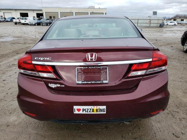Photo 6 from auction – 2013 HONDA CIVIC LX with VIN 19XFB2F5XDE094419