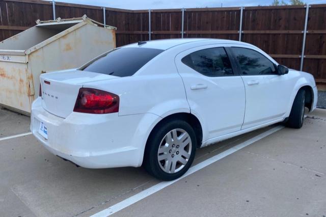 Photo 4 from auction – 2012 DODGE AVENGER SE with VIN 1C3CDZAB1CN272445