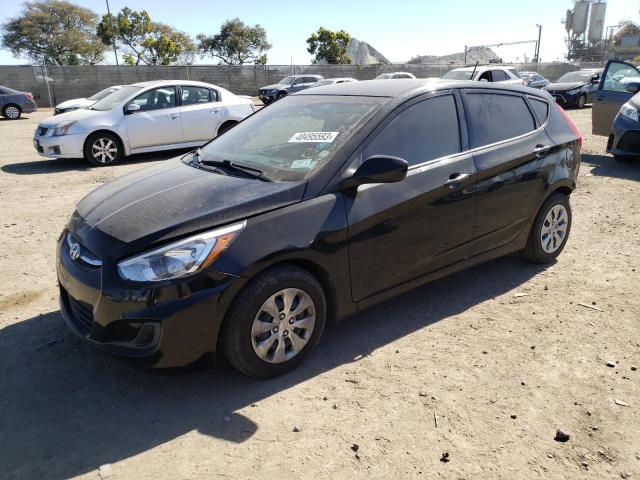HYUNDAI ACCENT SE 2017 with VIN KMHCT5AE4HU359279 - Photo from auction