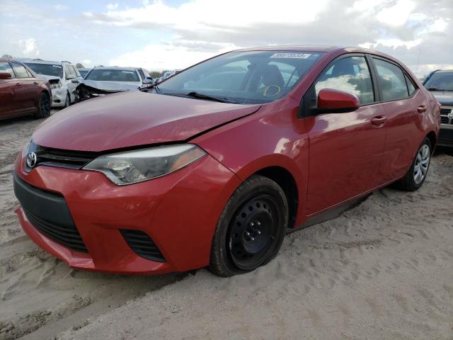 TOYOTA COROLLA L 2014 with VIN 2T1BURHE6EC196735 - Photo from auction